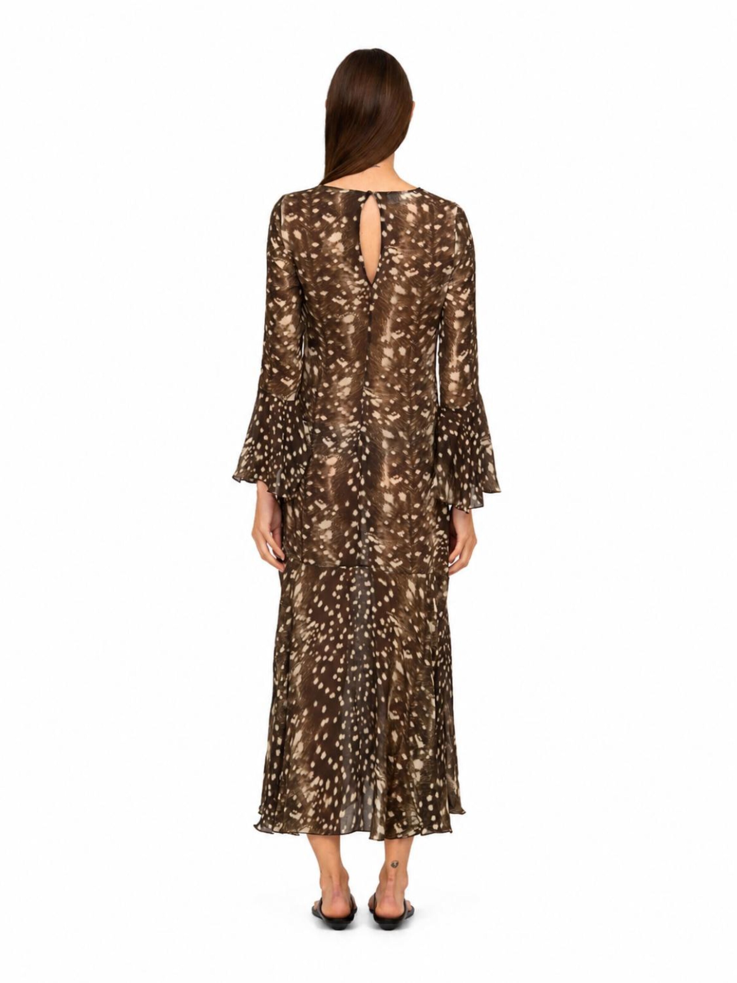 Carmen Says - Vestido 'Bambi' en marrón