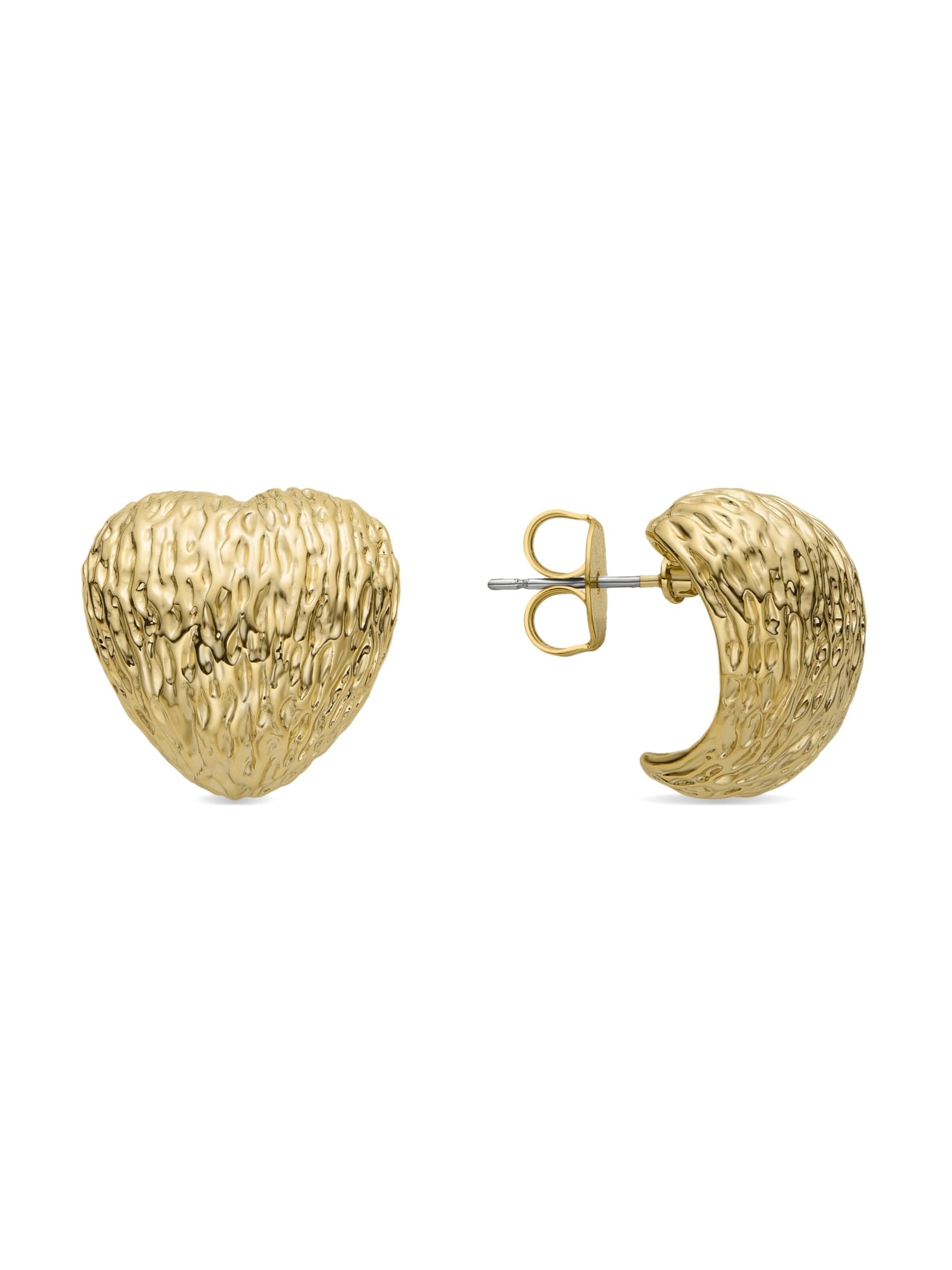 LUXBYLUX Earrings in Gold: front