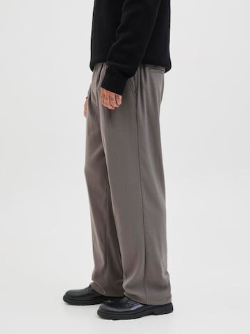 JACK & JONES Loosefit Hose 'JPSTKARL JULIAN' in Grau