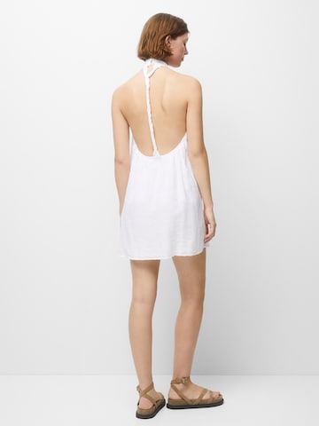 Pull&BearLjetna haljina - bijela boja