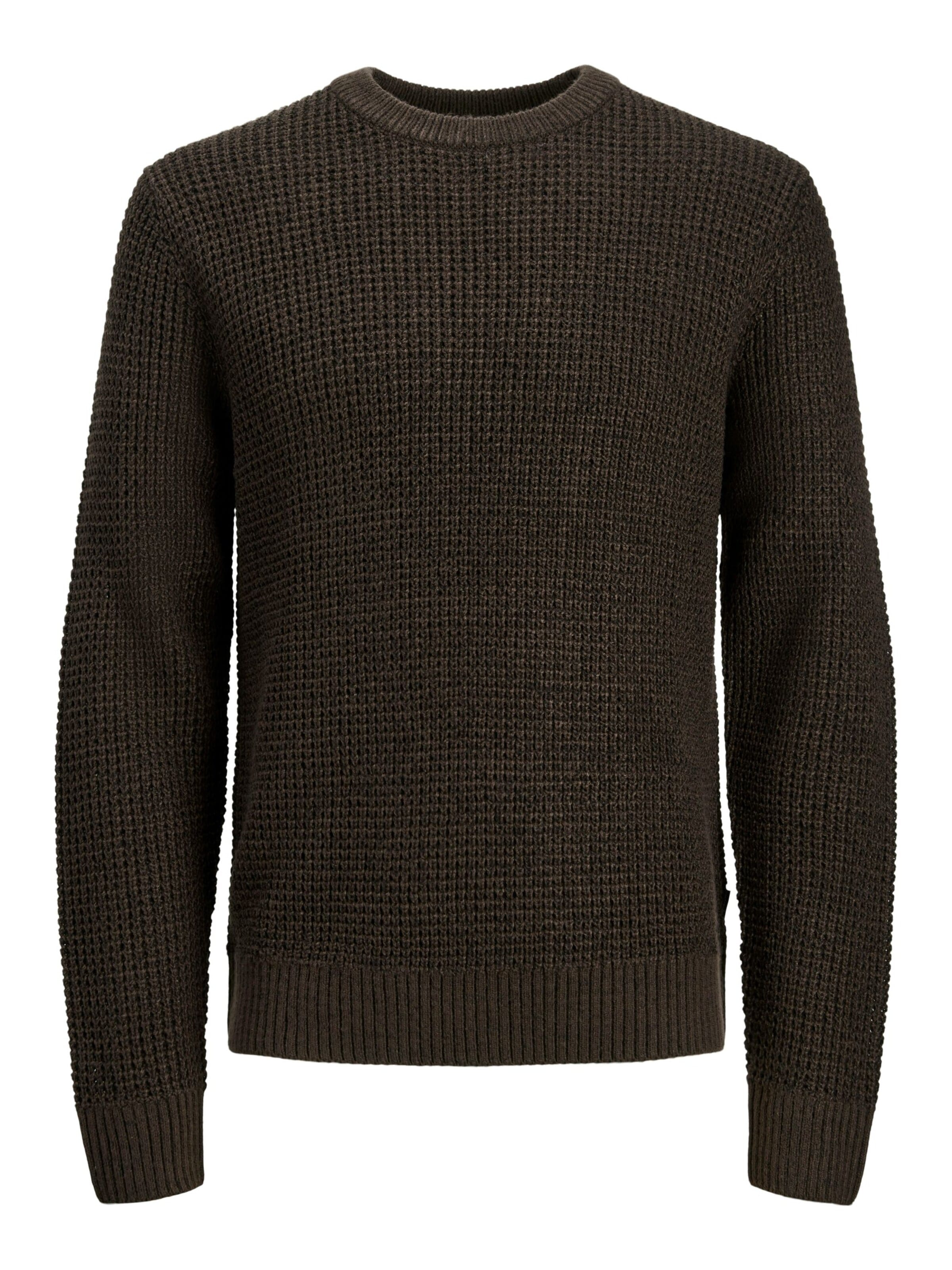 JACK & JONES Pullover i S i brun, Produktvisning