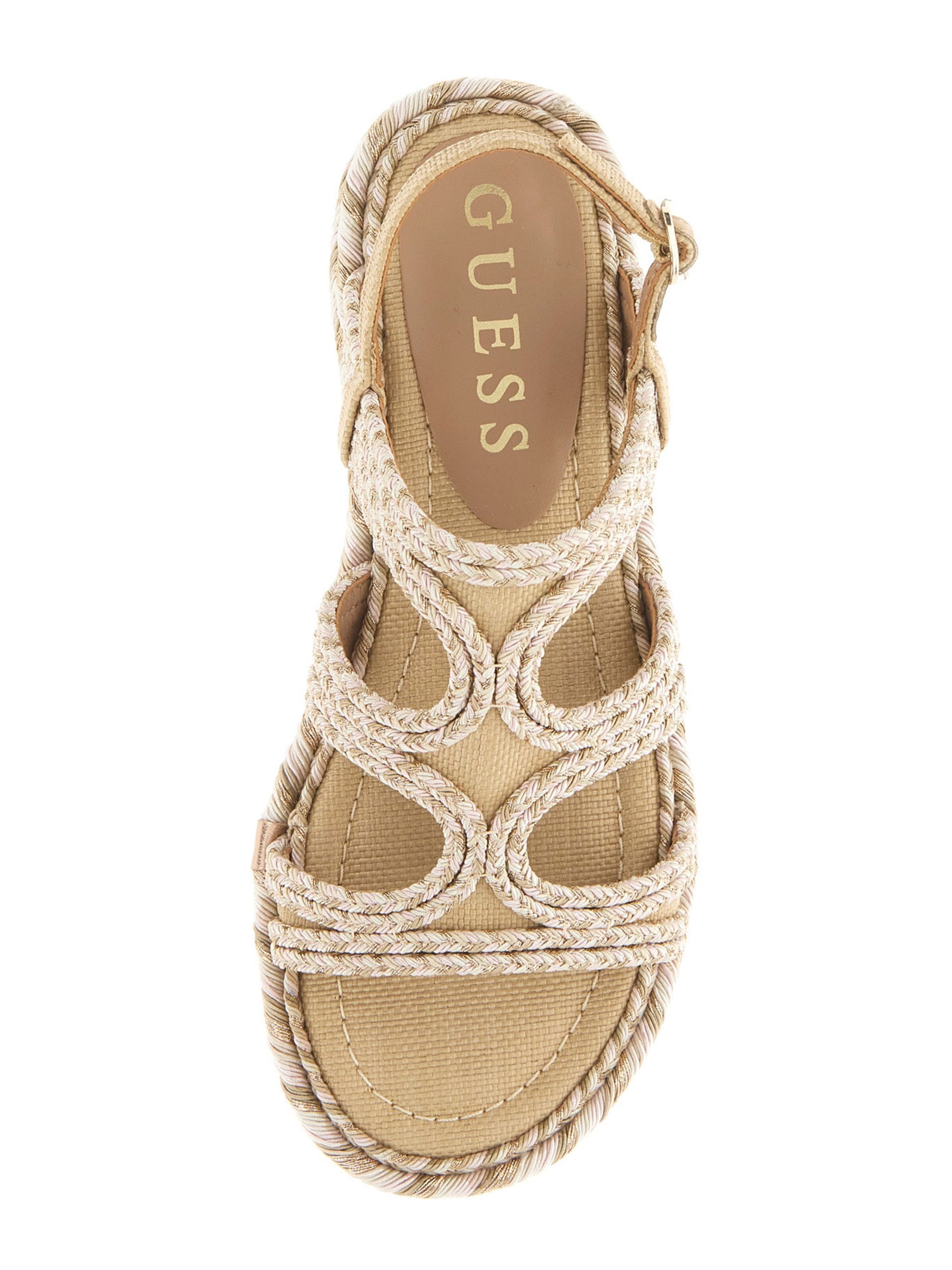 GUESS Sandals 'KALORE' in Beige