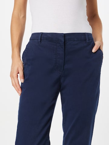 ESPRIT - regular Pantalón chino en azul