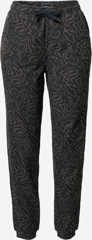 Effilé Pantalon 'Groovy' Iriedaily en noir : devant