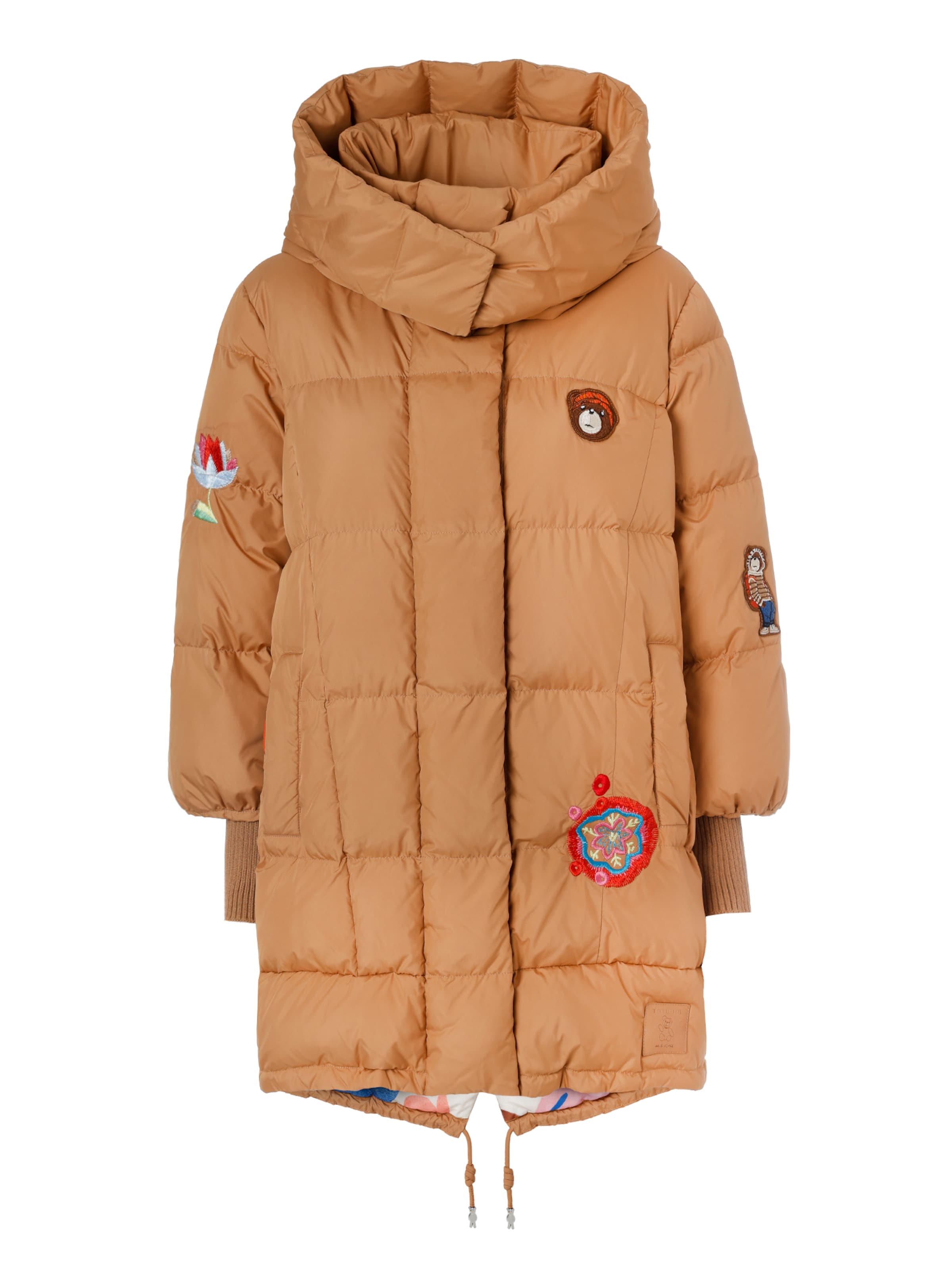 Veste d’hiver 'KREZI' TATUUM en beige : devant