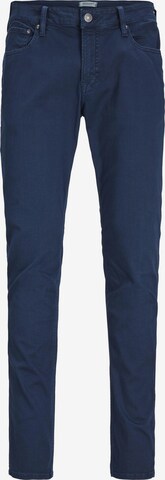 JACK & JONES Slimfit Jeans 'Glen Blaine' in Blauw: voorkant