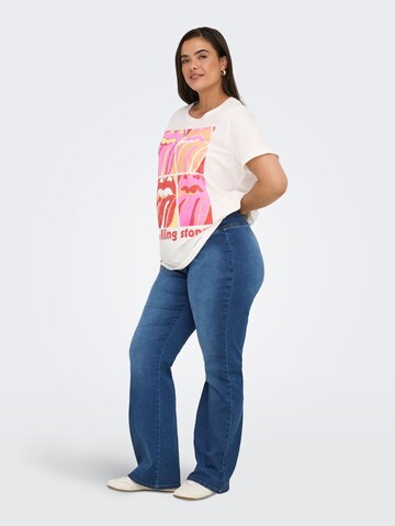 Flared Jeggings 'CARRoyal' di ONLY Carmakoma in blu