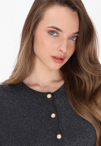 DreiMaster Klassik Вязаная кофта 'Classic Look' в Синий