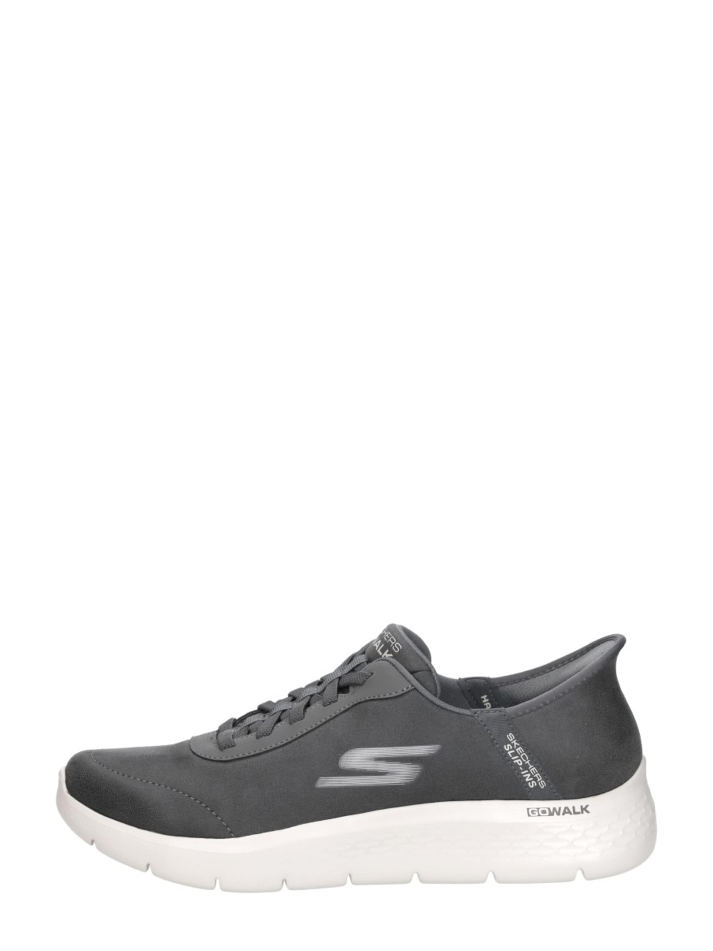 SKECHERS Platform trainers 'Slip-Ins: Go Walk Flex' in Grey