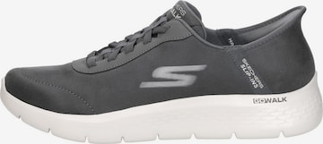 Baskets basses 'Slip-Ins: Go Walk Flex' SKECHERS en gris : devant