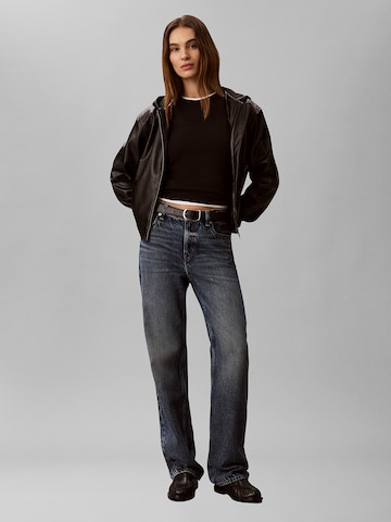 Calvin Klein Jeans Regular Jacke in Schwarz