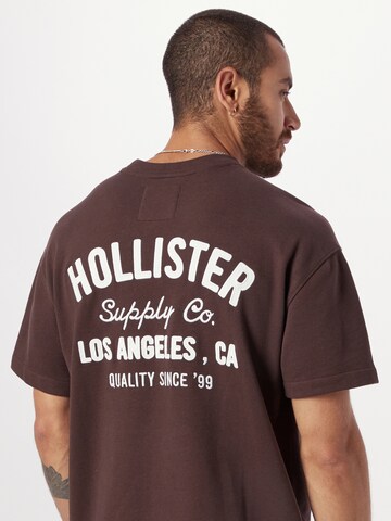 HOLLISTER - Sweatshirt em castanho