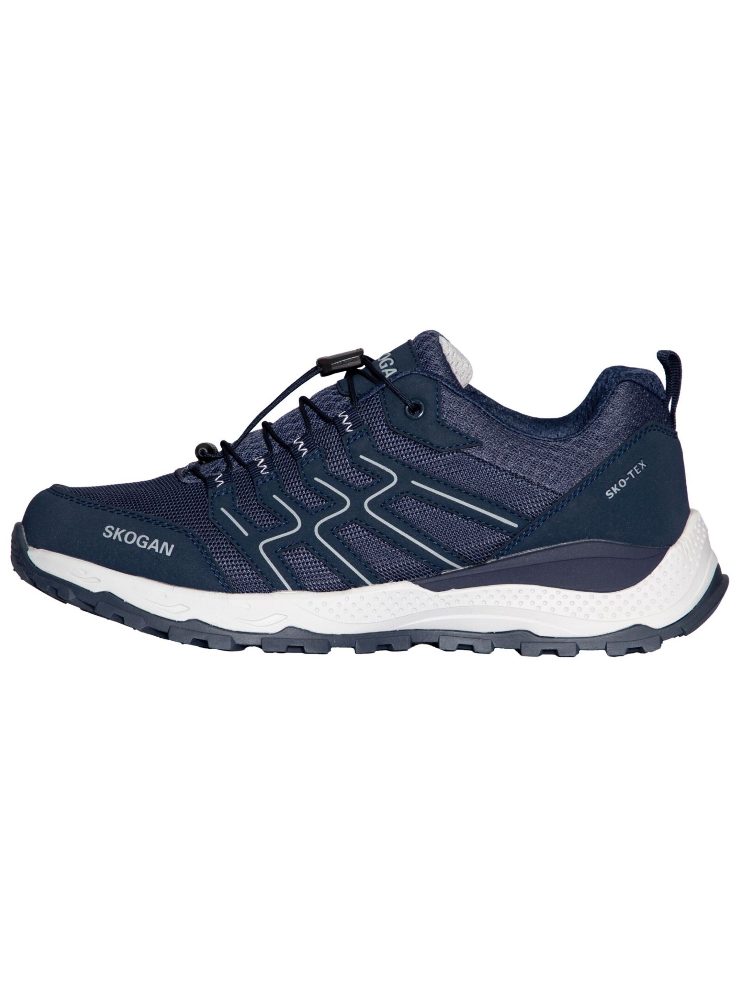 SKOGAN Platform trainers in Blue: side