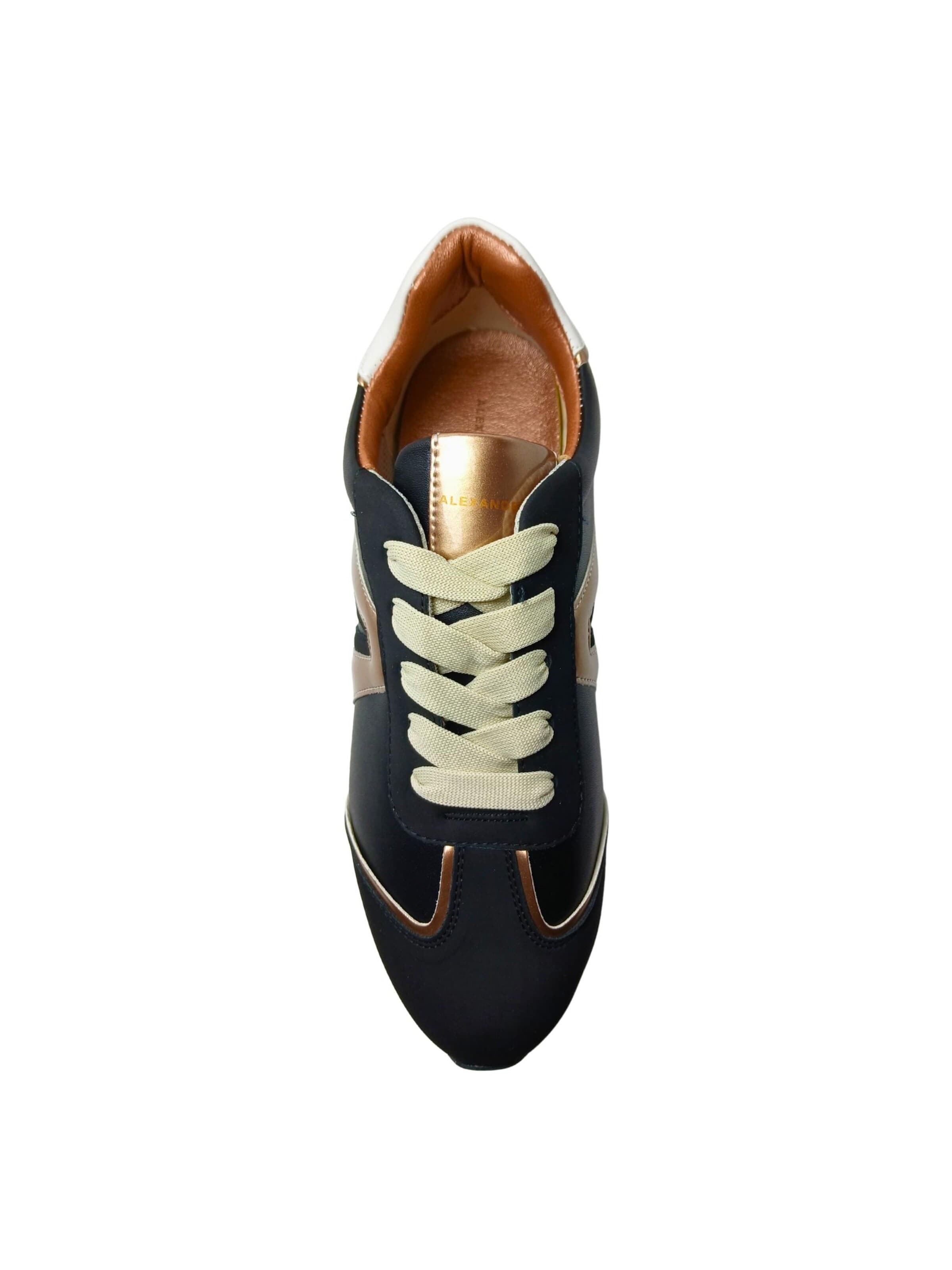 Alexander Smith Platform trainers in Black