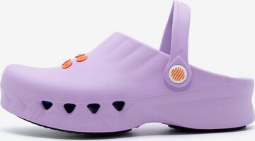 Wock Clogs 'Nube' in Purple: front