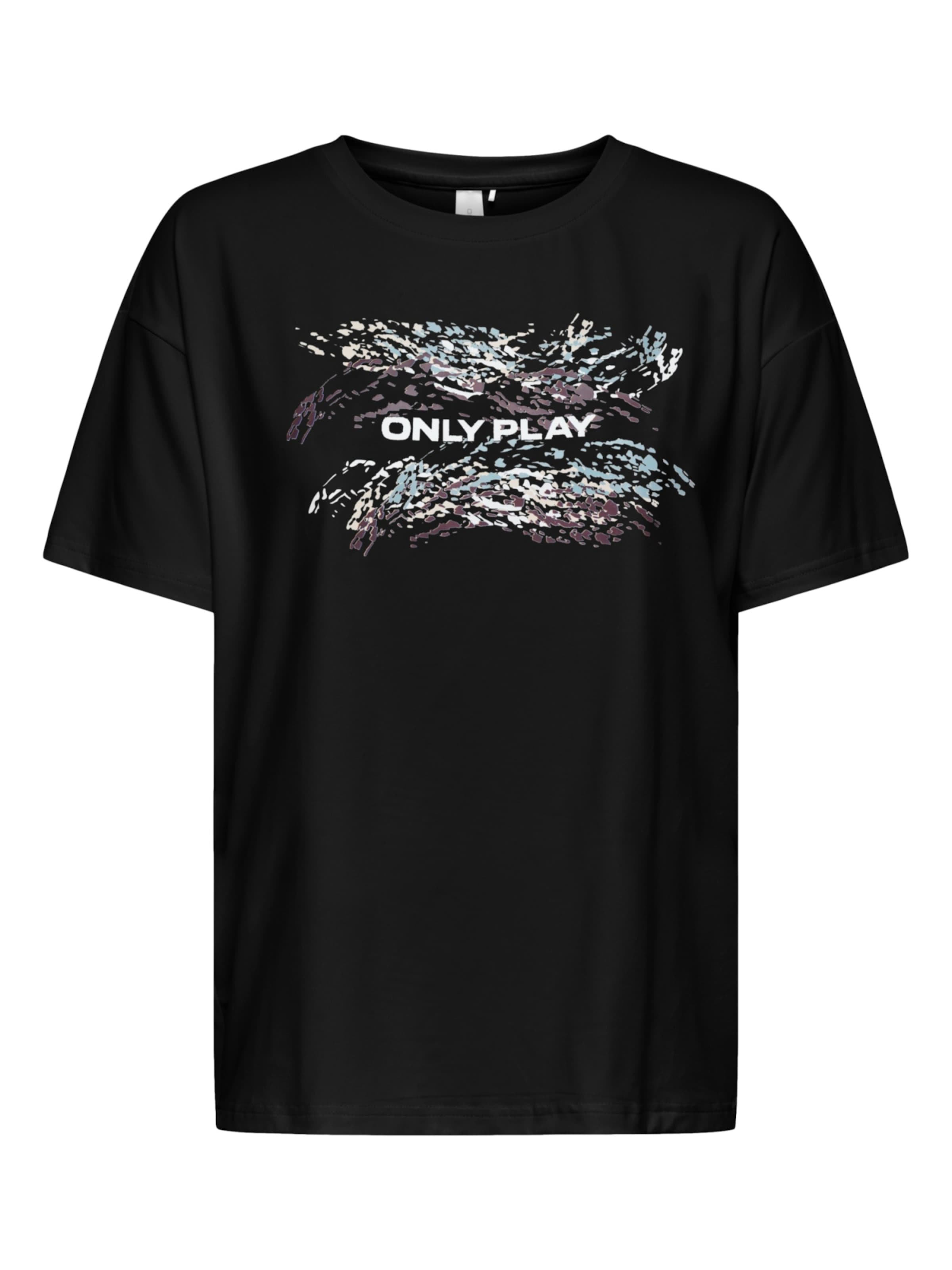 Maglietta 'Joha' ONLY PLAY di colore nero, Visualizzazione prodotti