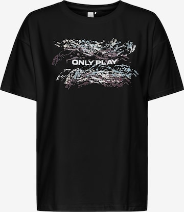 Maglietta 'Joha' di ONLY PLAY in nero: frontale