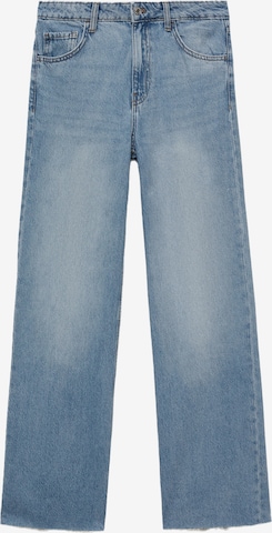 MANGOWide Leg/ Široke nogavice Traperice 'DANILA' - plava boja: prednji dio