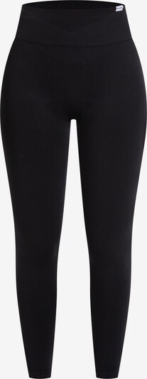 Smilodox Leggings 'Scrunch Lina' in schwarz / weiß, Produktansicht