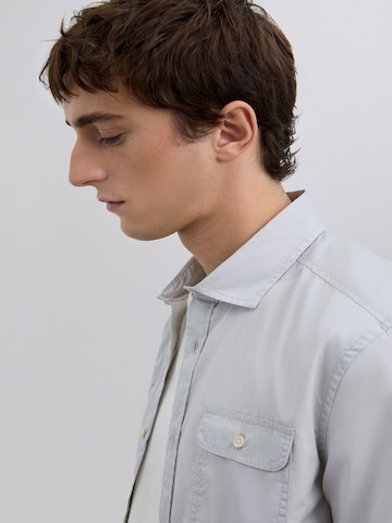 Scalpers Regular Fit Hemd in Grau