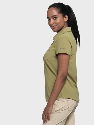 Schöffel Multifunctionele blouse ' Hiking Blouse Style Dooser WMS ' in Groen