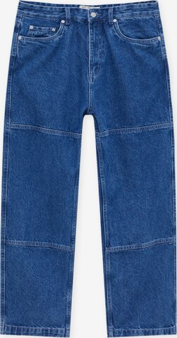 Loosefit Jean Pull&Bear en bleu : devant