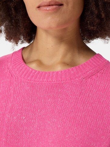 Pull-over oversize CASH-MERE.CH en rose
