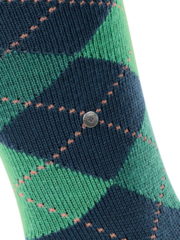 BURLINGTON Kniestrümpfe 'Preston'‌‌‌‌‌‌ in Blau