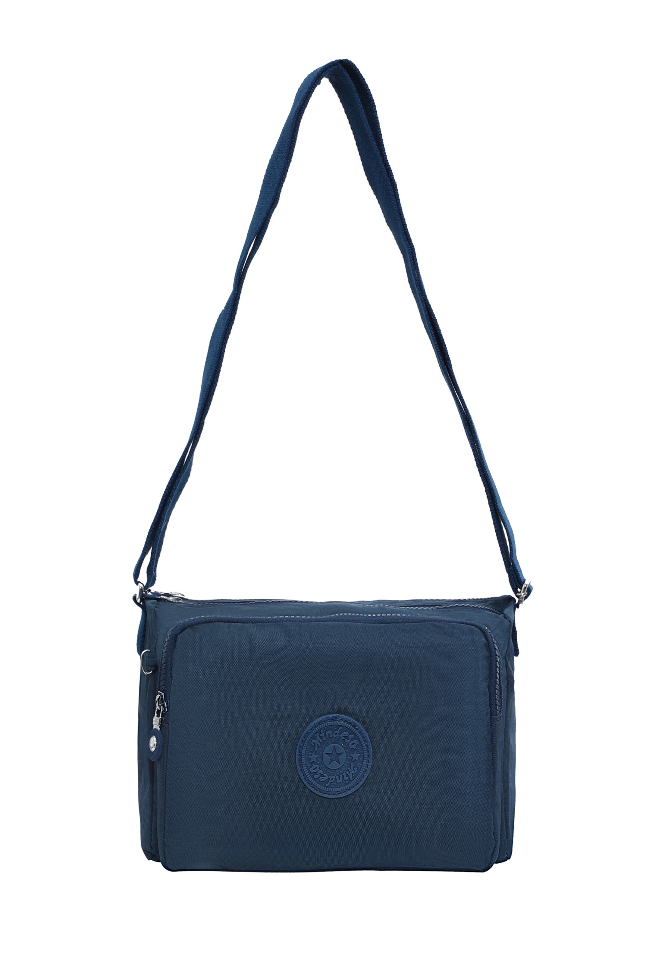 Mindesa - Bolso de hombro en azul: frente