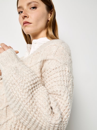 Apricot Pullover in beige, Produktansicht
