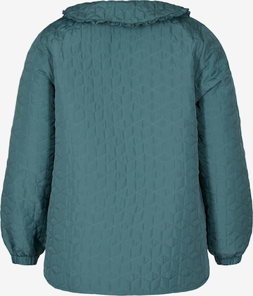 Zizzi Between-Season Jacket in Blue