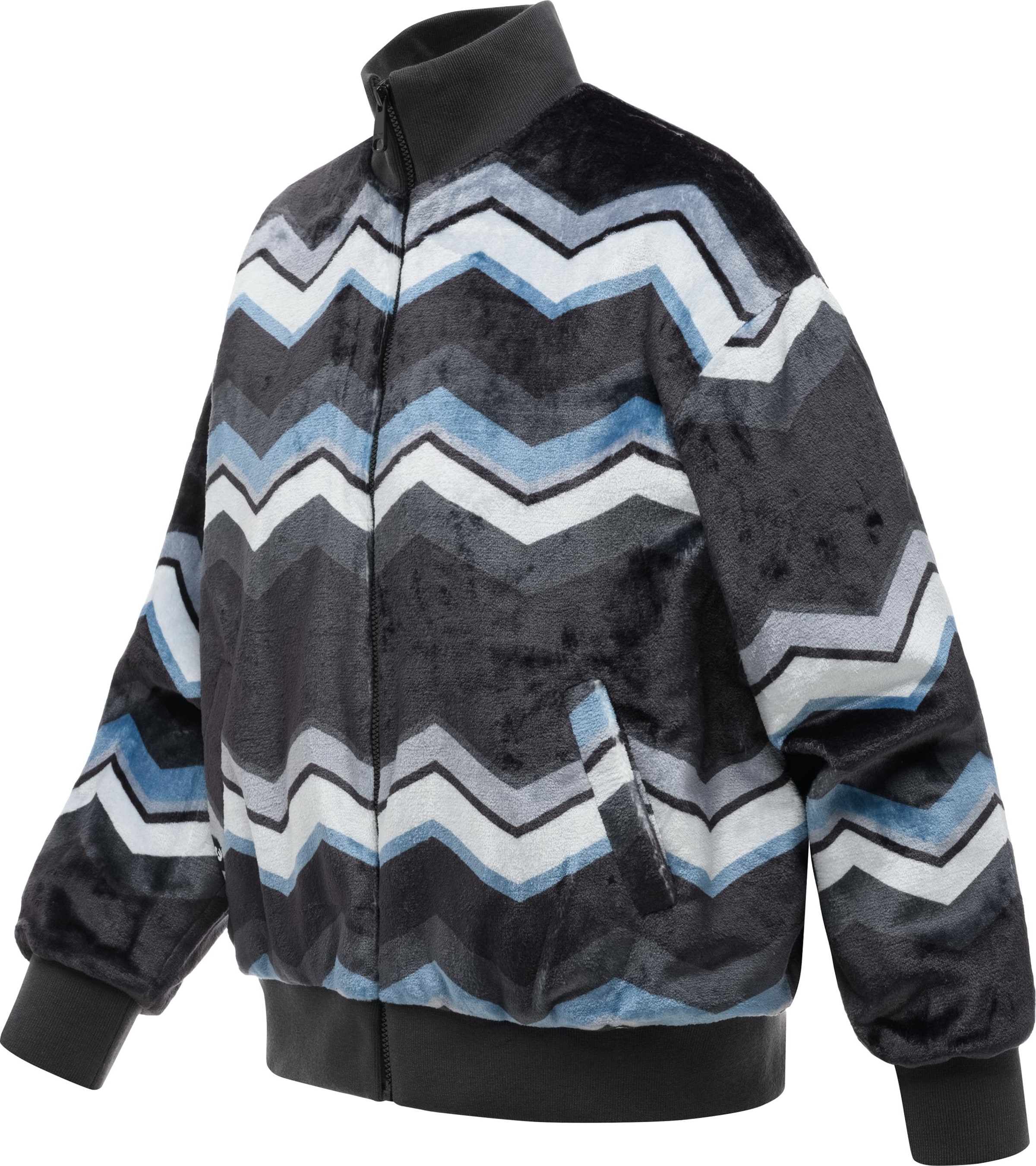 Ragwear Fleecejakke i sort