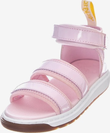 Sandalo 'Baby Marabel' di Dr. Martens in rosa: frontale