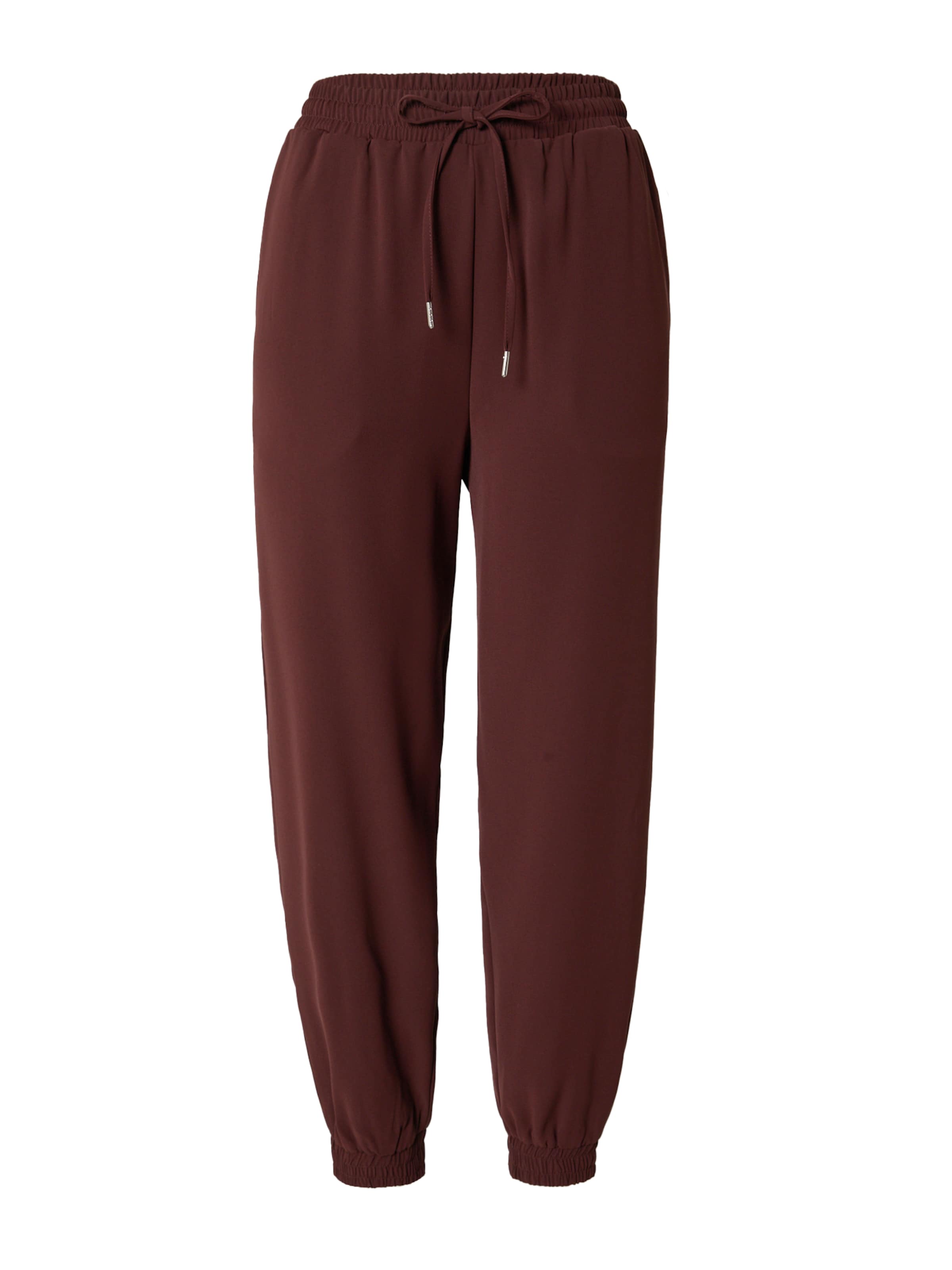 Loosefit Pantaloni 'Romina' di ABOUT YOU in marrone: frontale