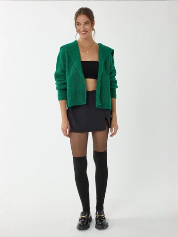 Cardigan 'Strickjacken' Hiccup en vert