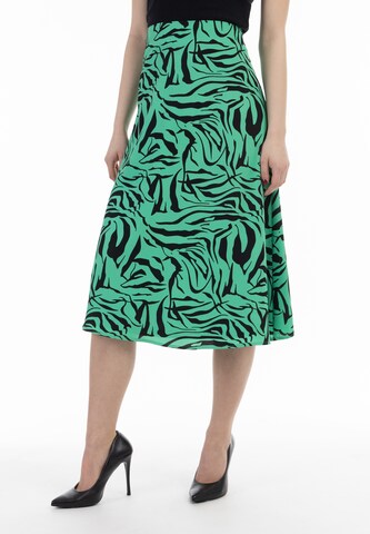 faina Skirt in Green: front