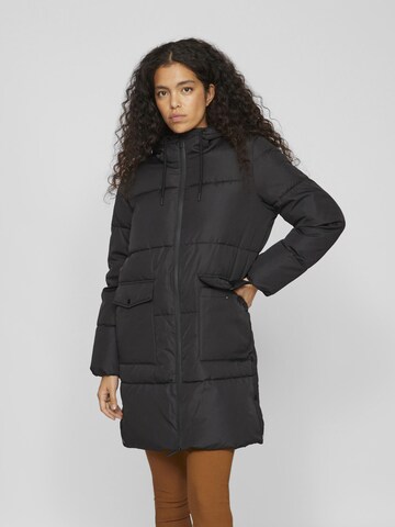 VILA Winter coat in Black: front