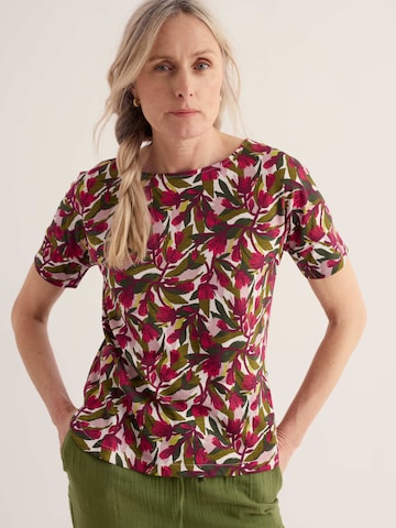 Seasalt Cornwall Shirt 'Bryher View' in Red: front