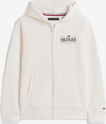 TOMMY HILFIGER Tréning dzseki 'ICONS' - fehér: elől