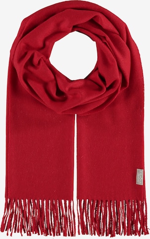 FRAAS Schal in Rot: Vorderseite