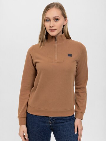 Antioch Sweater in Brown: front