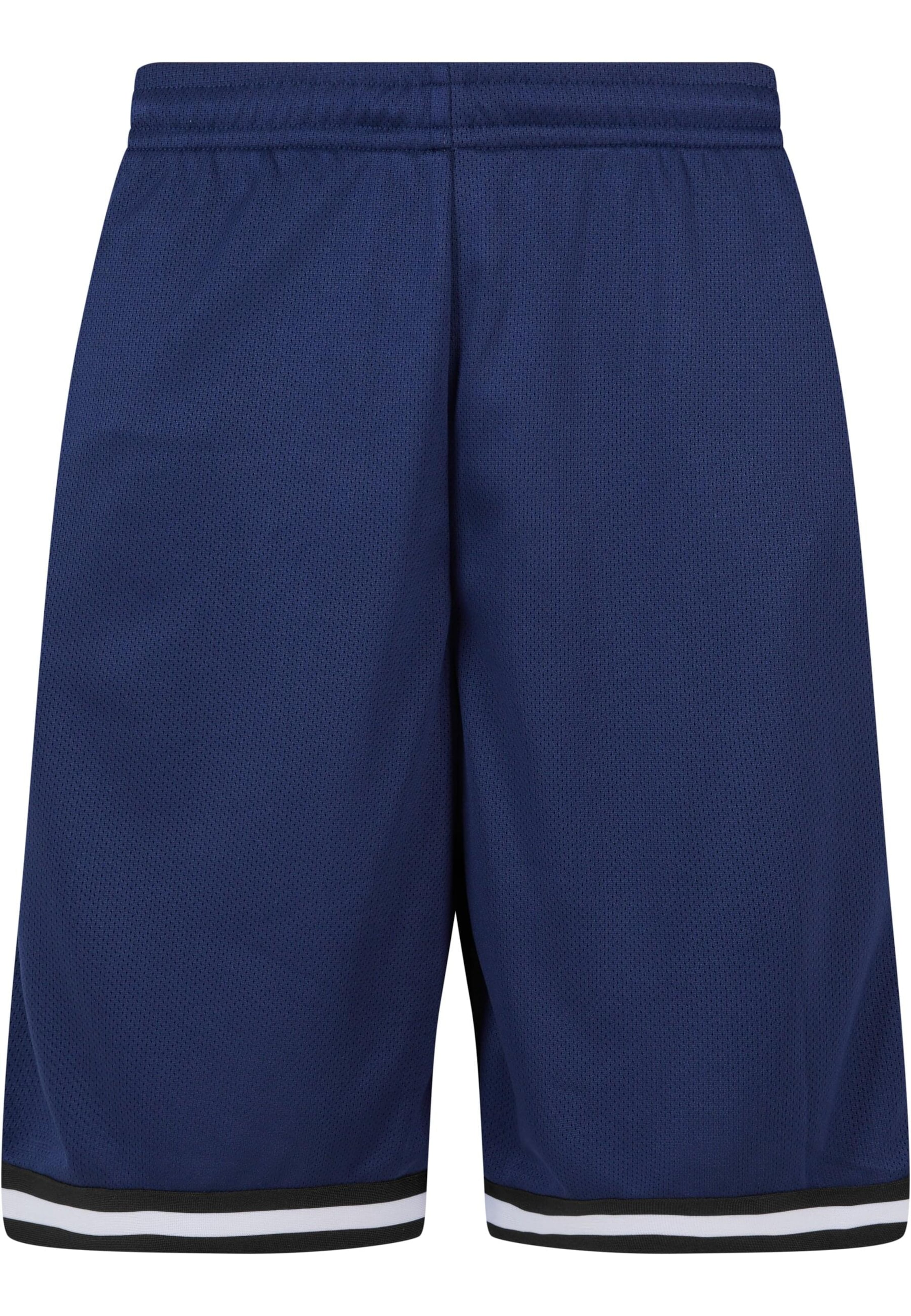 Urban Classics Kalhoty – modrá: přední strana