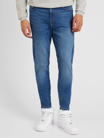 Regular Jeans de la JACK & JONES pe albastru: față