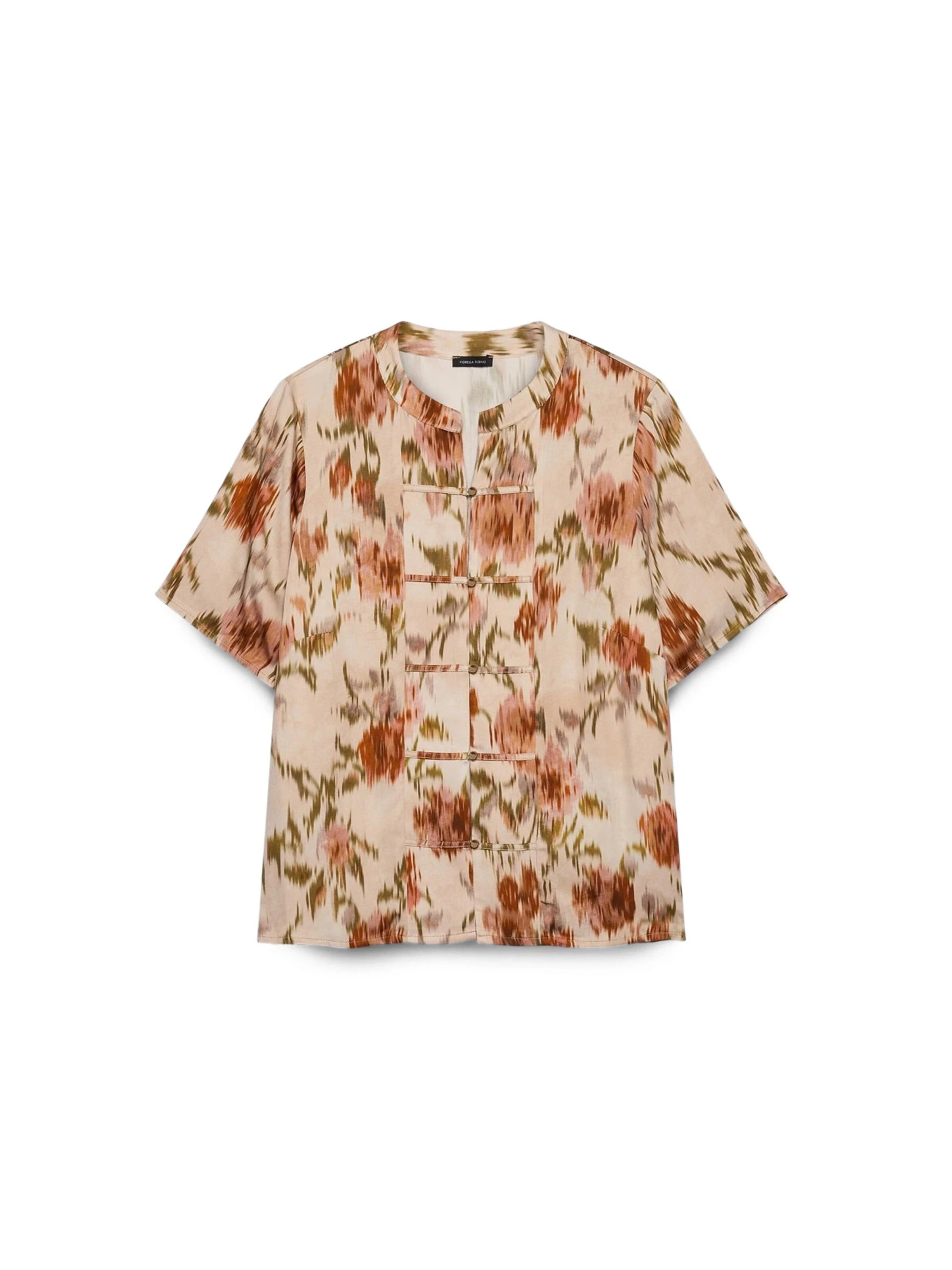 Chemisier Fiorella Rubino en beige : devant