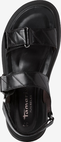 Tamaris Pure Relax Sandals in Black