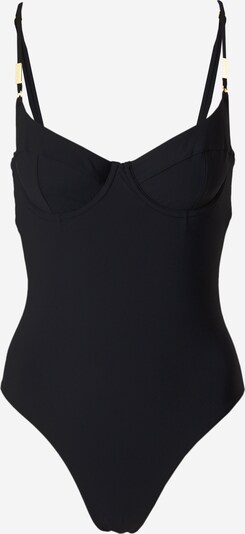 Calvin Klein Swimwear Badpak in de kleur Goud / Zwart, Productweergave