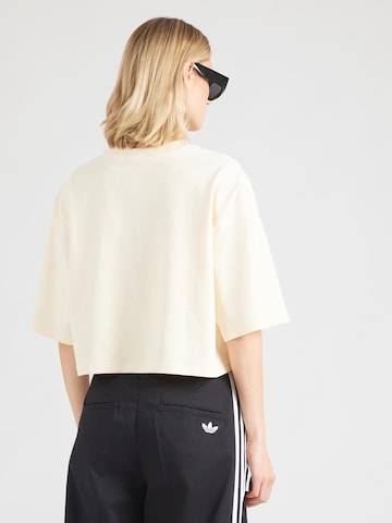 ADIDAS ORIGINALS T-Shirt 'ESS' in Beige