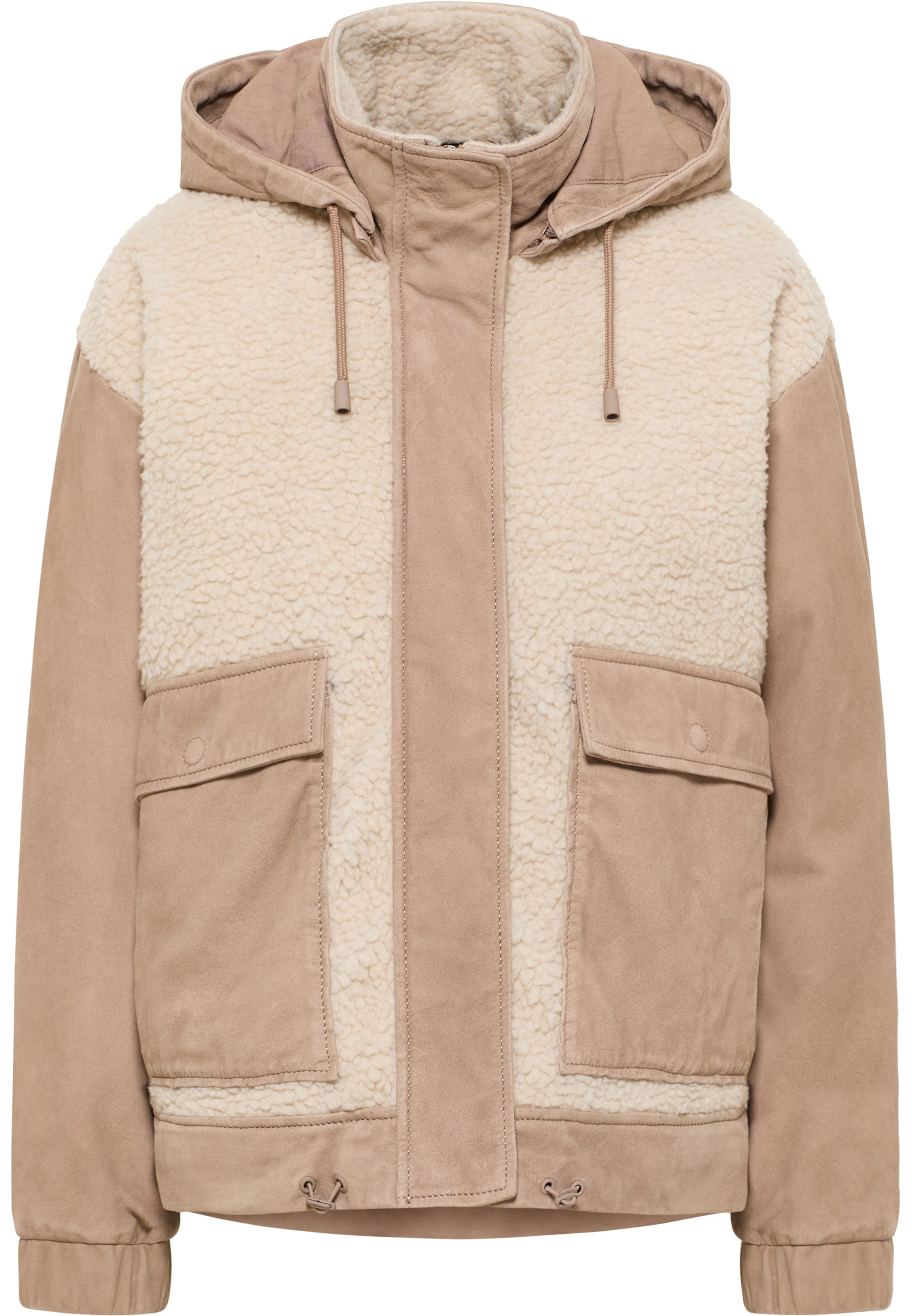 MUSTANG Tussenjas in Beige: voorkant