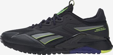 Reebok Sport Athletic Shoes 'Nano X2' in Black: front