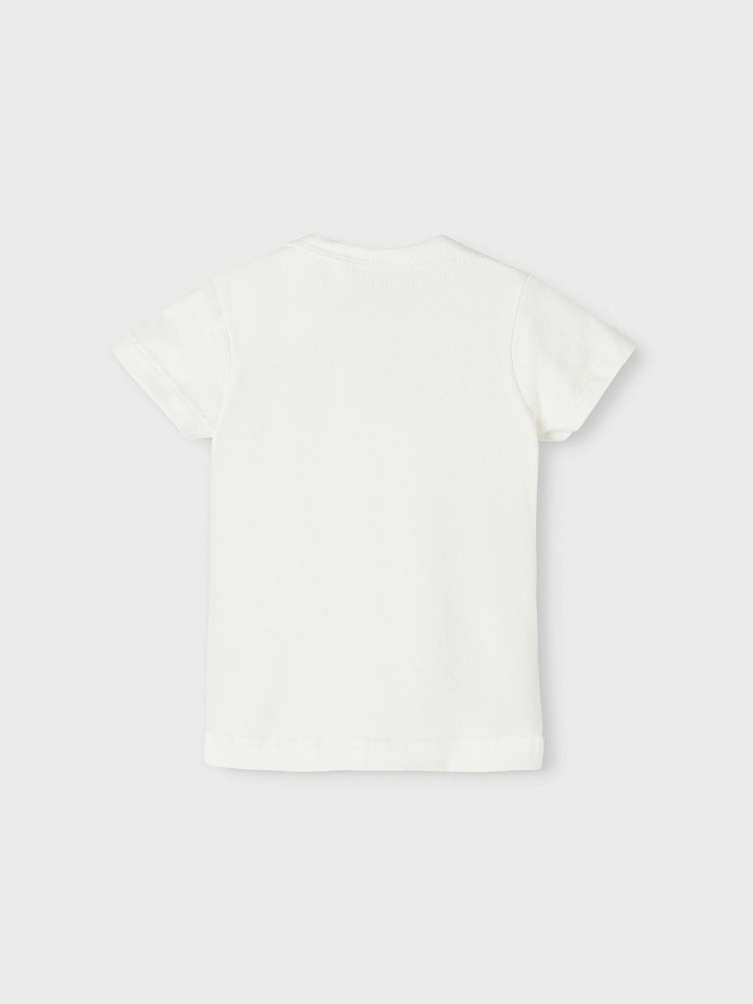 Kinder Bekleidung NAME IT T-Shirt 'Joy' in Lila, Weiß - PD14114 Kinder Bekleidung NAME IT T-Shirt 'Joy' in Lila, Weiß - PD14114